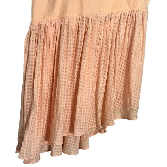 NWT FREE PEOPLE Just Can't Get Enough Halter Top Asymmetrical Hem  Pink Size L - Picture 7 of 12